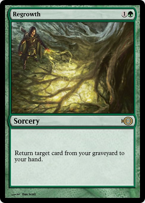 Regrowth from Magic Online Promos