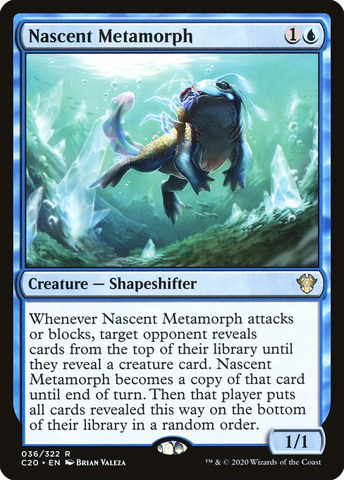 Nascent Metamorph highlighted card art