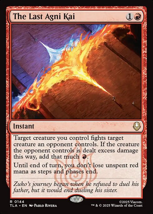 The Last Agni Kai from Avatar: The Last Airbender
