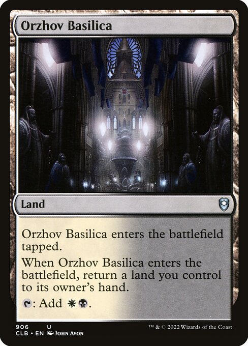 Orzhov Basilica from Commander Legends: Battle for Baldur's Gate