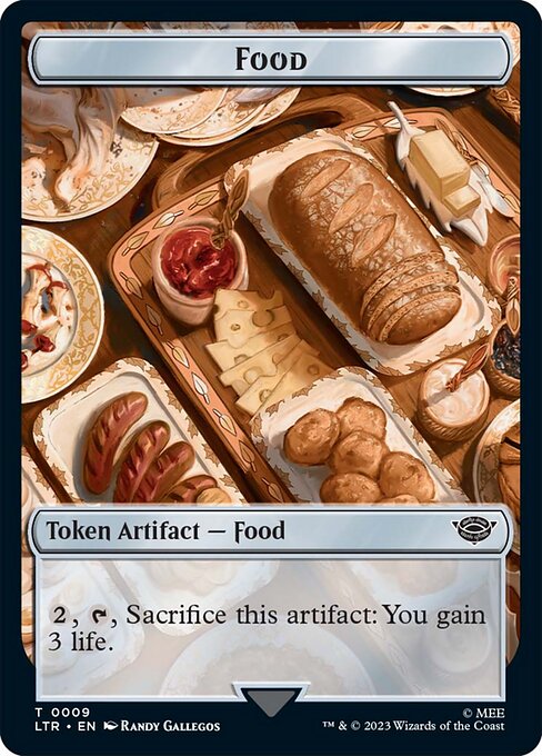 Food from Tales of Middle-earth Tokens