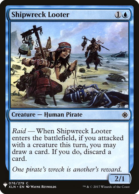 Shipwreck Looter highlighted card art