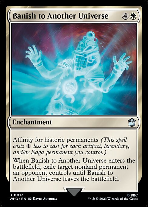 Banish to Another Universe highlighted card art