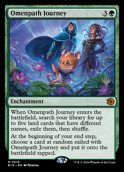 Omenpath Journey highlighted card art