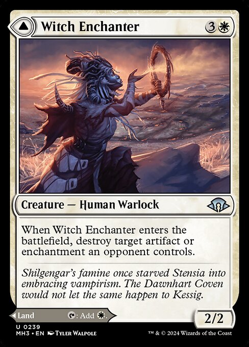 Witch Enchanter // Witch-Blessed Meadow from Modern Horizons 3