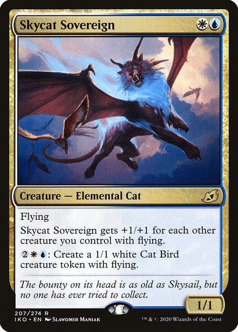 Skycat Sovereign from Ikoria: Lair of Behemoths