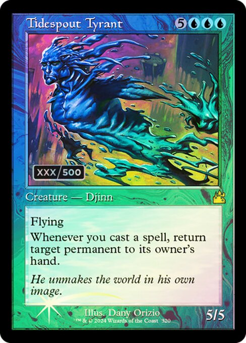 Tidespout Tyrant from Ravnica Remastered