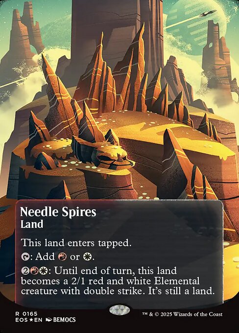 Needle Spires from Edge of Eternities: Stellar Sights