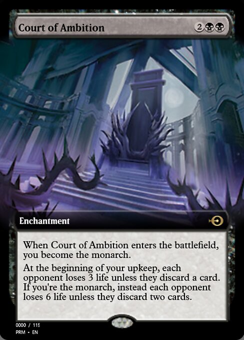 Court of Ambition highlighted card art