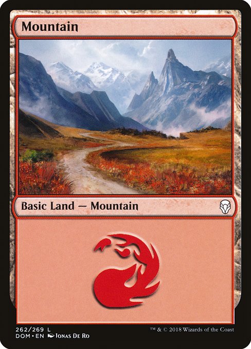 Mountain from Dominaria