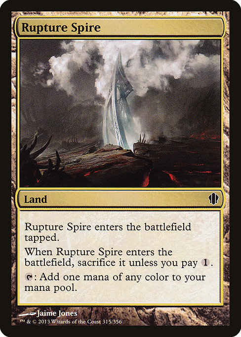 Rupture Spire from Commander 2013