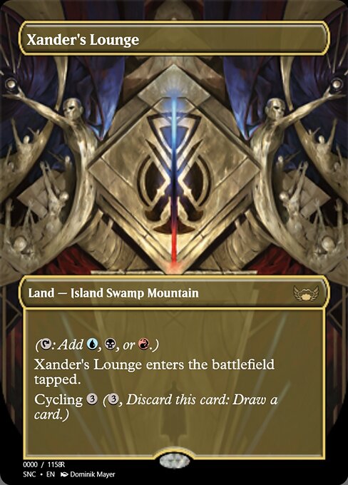 Xander's Lounge highlighted card art