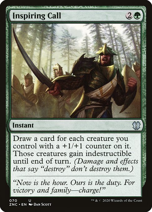Inspiring Call from Zendikar Rising Commander