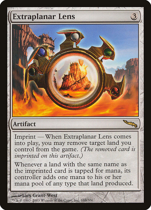 Extraplanar Lens from Mirrodin