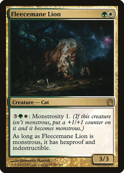 Fleecemane Lion from Theros