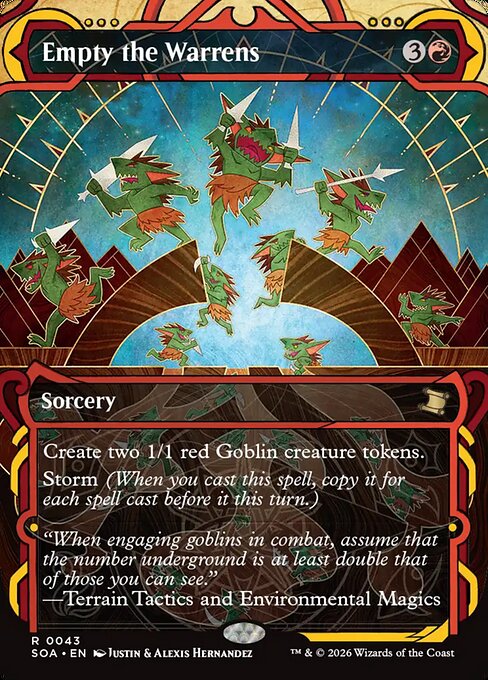 Empty the Warrens from Secrets of Strixhaven Mystical Archive