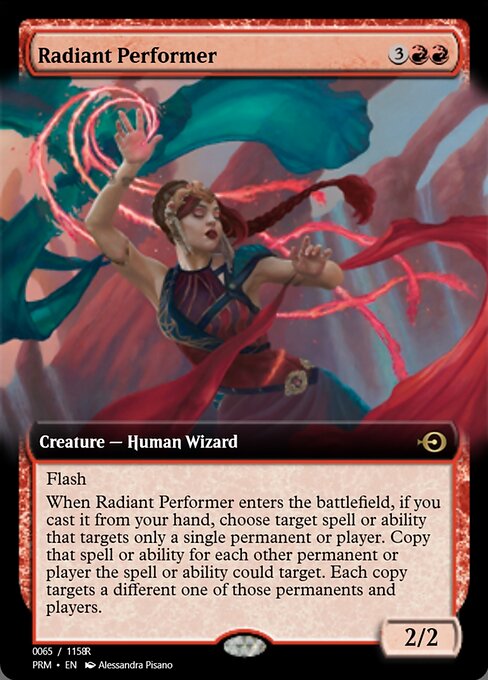 Radiant Performer highlighted card art