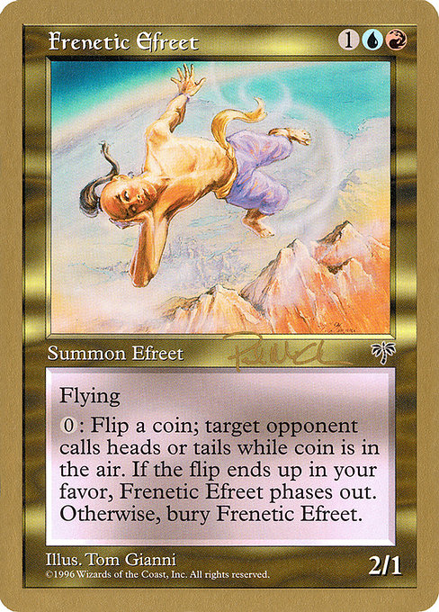 Frenetic Efreet from World Championship Decks 1997