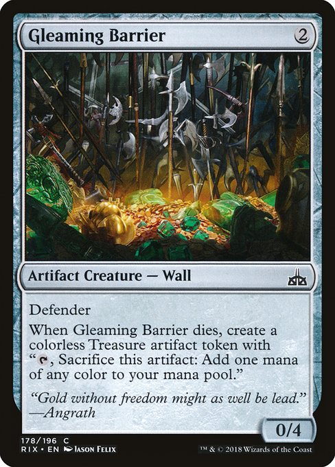 Gleaming Barrier from Rivals of Ixalan