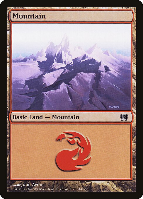 Mountain from Eighth Edition