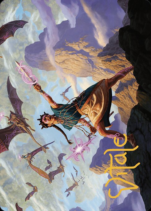 Warden of the Inner Sky // Warden of the Inner Sky from The Lost Caverns of Ixalan Art Series