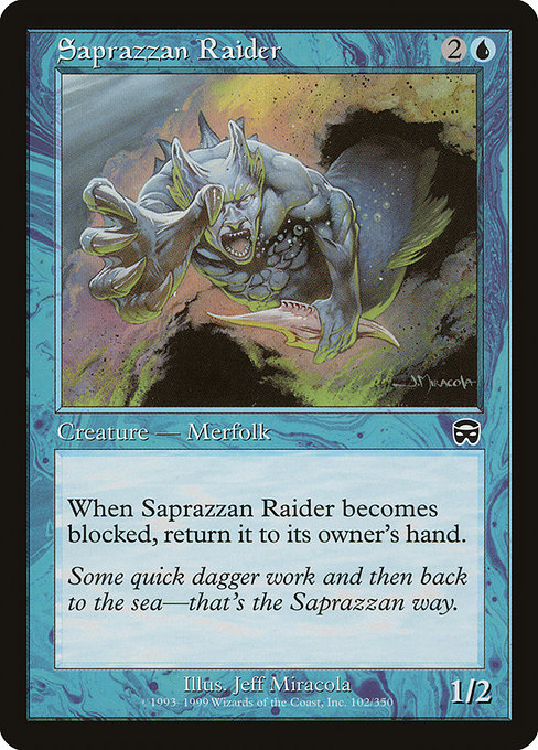 Saprazzan Raider highlighted card art