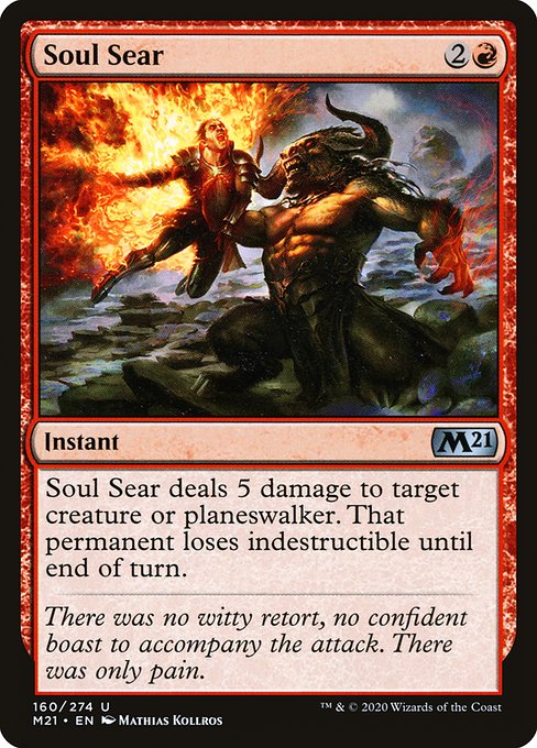 Soul Sear from Core Set 2021