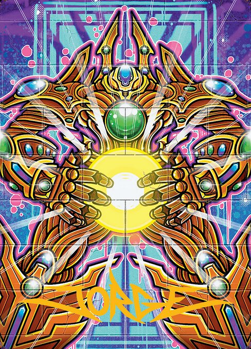 Brightglass Gearhulk // Brightglass Gearhulk highlighted card art