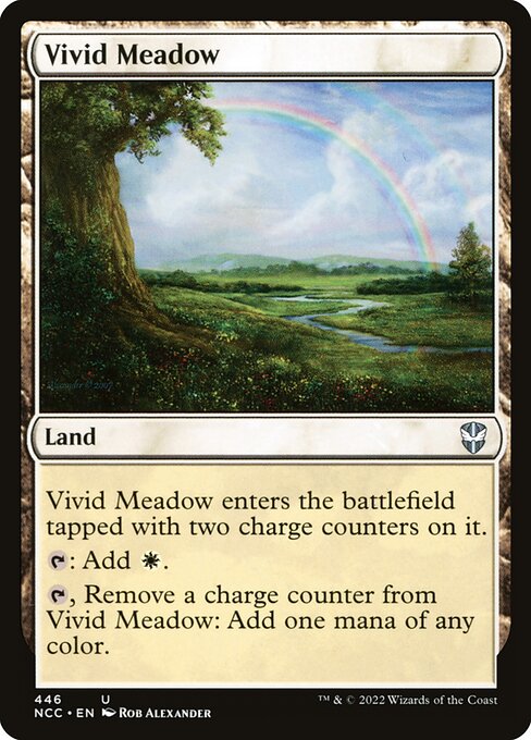 Vivid Meadow highlighted card art