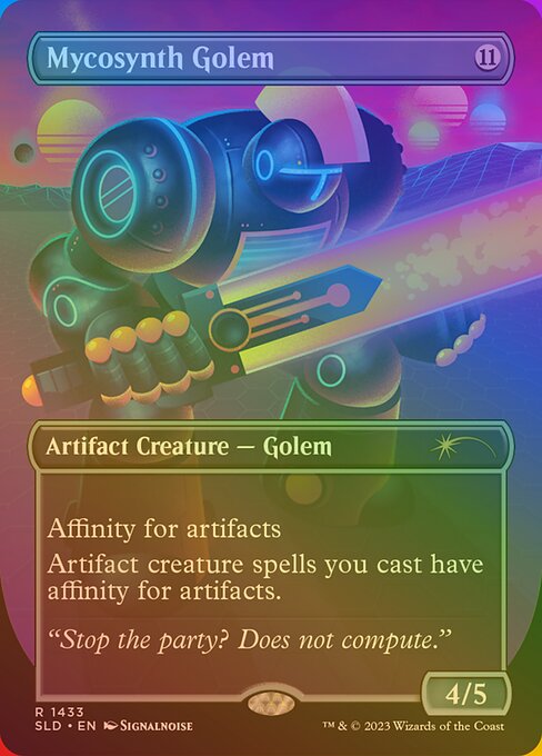 Mycosynth Golem highlighted card art