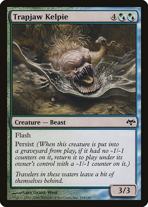 Trapjaw Kelpie highlighted card art