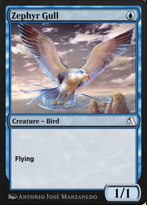 Zephyr Gull highlighted card art