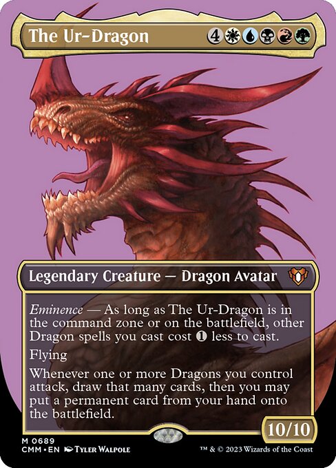 The Ur-Dragon from Commander Masters