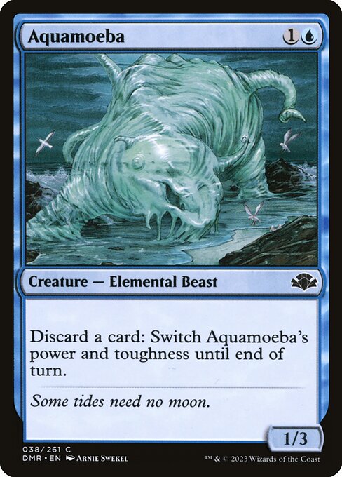 Aquamoeba highlighted card art