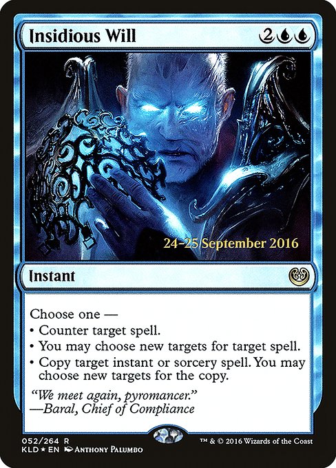 Insidious Will highlighted card art