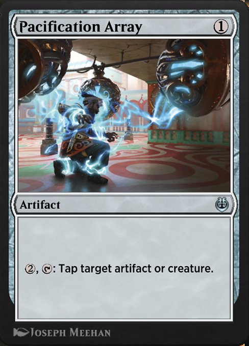 Pacification Array highlighted card art