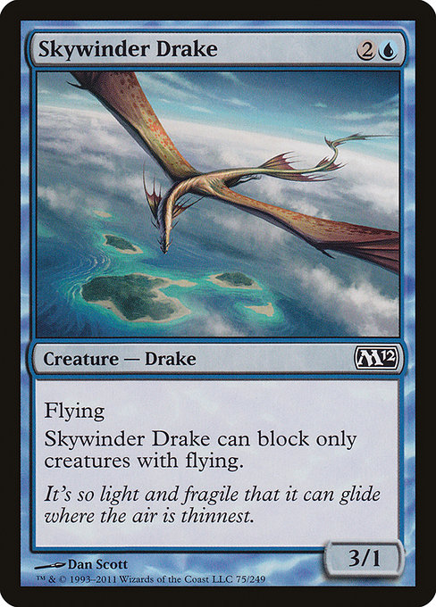Skywinder Drake highlighted card art
