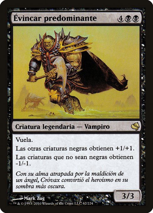 Ascendant Evincar from Salvat 2011