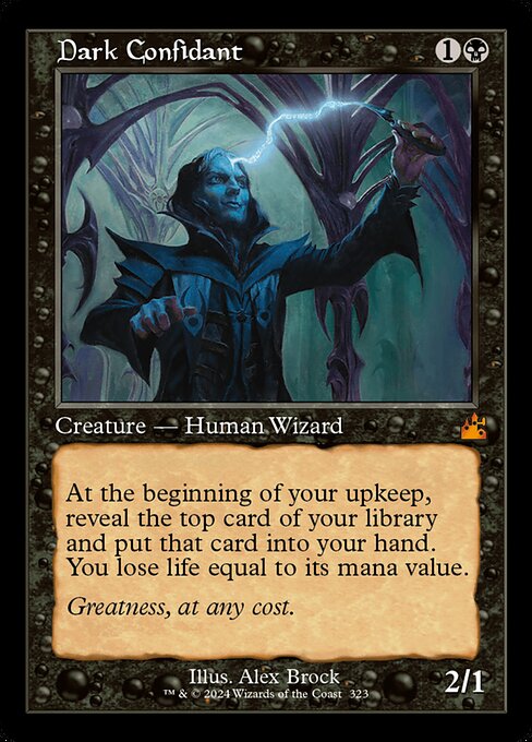 Dark Confidant from Ravnica Remastered