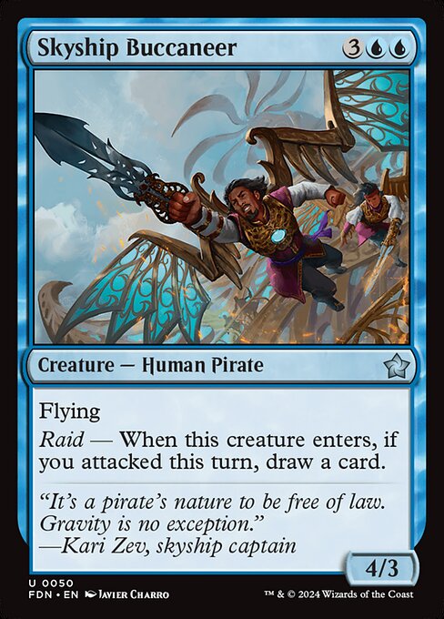 Skyship Buccaneer highlighted card art