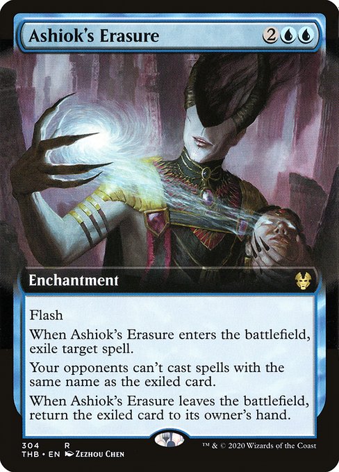 Ashiok's Erasure from Theros Beyond Death