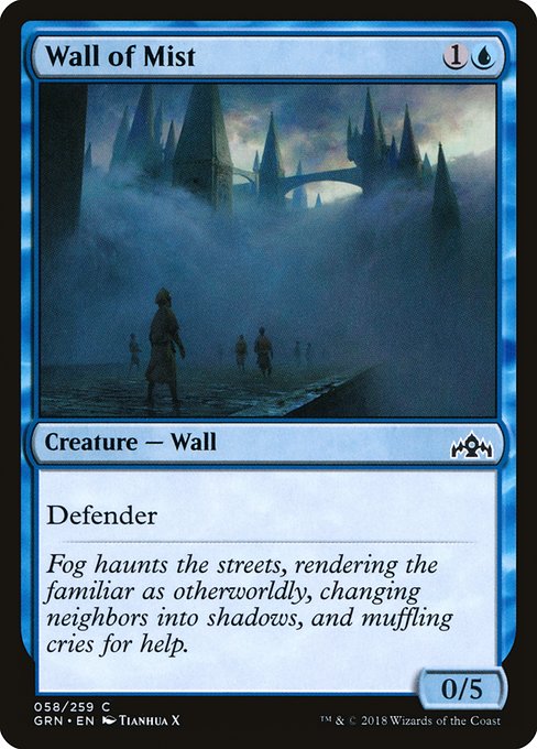Wall of Mist highlighted card art