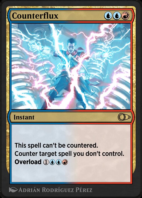 Counterflux highlighted card art