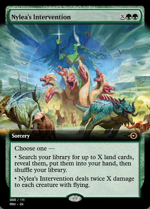 Nylea's Intervention highlighted card art