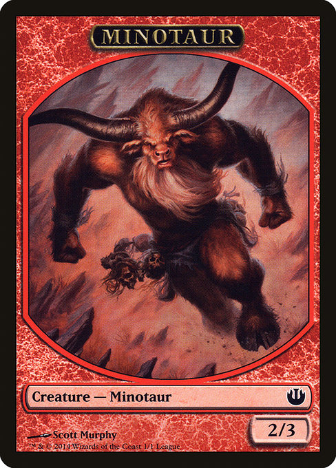 Minotaur from League Tokens 2014