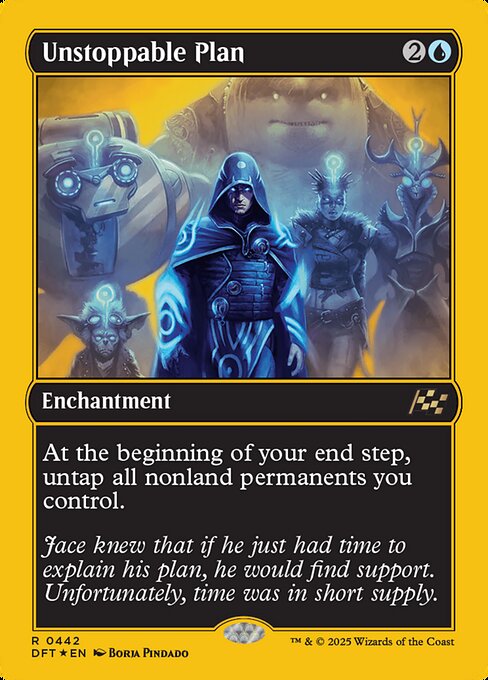 Unstoppable Plan highlighted card art