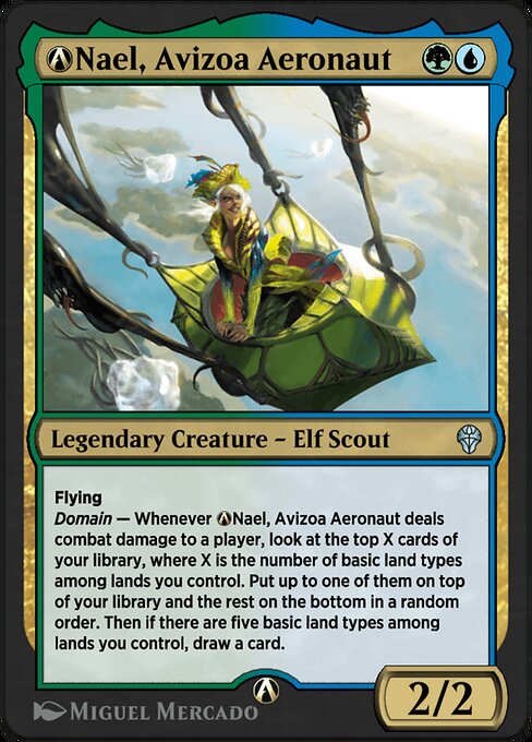 A-Nael, Avizoa Aeronaut highlighted card art