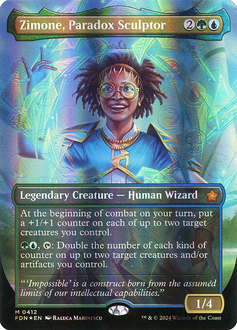 Zimone, Paradox Sculptor from Foundations