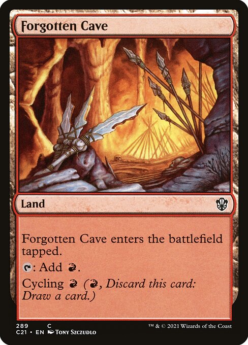 Forgotten Cave from Commander 2021