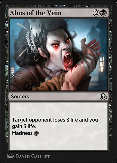 Alms of the Vein highlighted card art